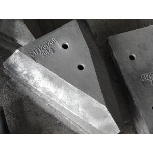 Buy cheap Hardness HRC58 White Metal Casting Cr18 Hopper Car Block Liners from wholesalers