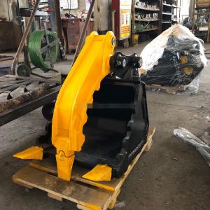 Buy cheap Q345B Mini Excavator Attachments Hydraulic Power Thumb Bucket from wholesalers