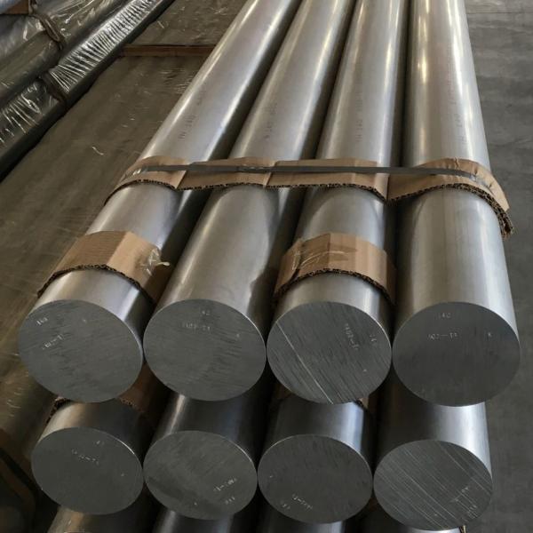 Quality Precise Extruded Aluminium Rod Bar 6063 6061 6005 Grade T5 T6 T651 Temper for sale