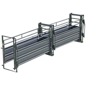Buy cheap Easy Access Portable Cattle Alleyway , 14 Gauge Sheet Adjustable Cattle Alley from wholesalers