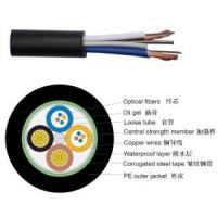 Buy cheap Hybrid Fiber Cable/Hybrid Fiber Copper Cable/ Hybrid Optical Fiber Cable Copper product