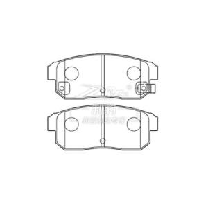 Buy cheap Nissan CEFIRO A33 Rear Ceramic Brake Pads D900 , 44060-4U092 from wholesalers