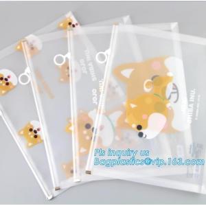 Pouch Bags With Zip,Plastic Zip Resealable Pouch, side gusset bag with top