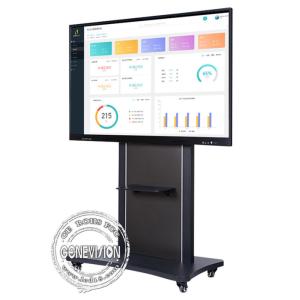 Buy cheap 75" AG Glass Android 8.0 Touch Screen Whiteboard For Zoom Remote Video Meeting from wholesalers
