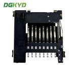 TF1.45 Micro SD Socket SMT Internal Soldering Telephone Socket DGKYDTP145H8A6A2Y
