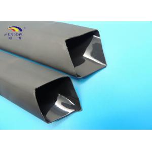 Flame-retardant heavy wall polyolefin heat shrinable tube with / without