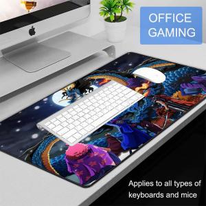 Buy cheap XXL Custom Design Natural Rubber Colorful Anime Cartoon Dragon Gaming Mouse Pad for Gaming from wholesalers