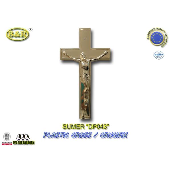 Quality Plastic Cross and Crucifix Crucifijo Cruces Con Cristoaccessori Funebri for sale