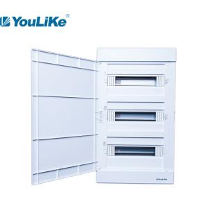 400V Single Phase Distribution Board Enclosure , DB Box Cabinet With PC Cover