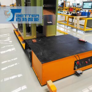 Heavy Load Electric Transfer Trolley Running on Rail