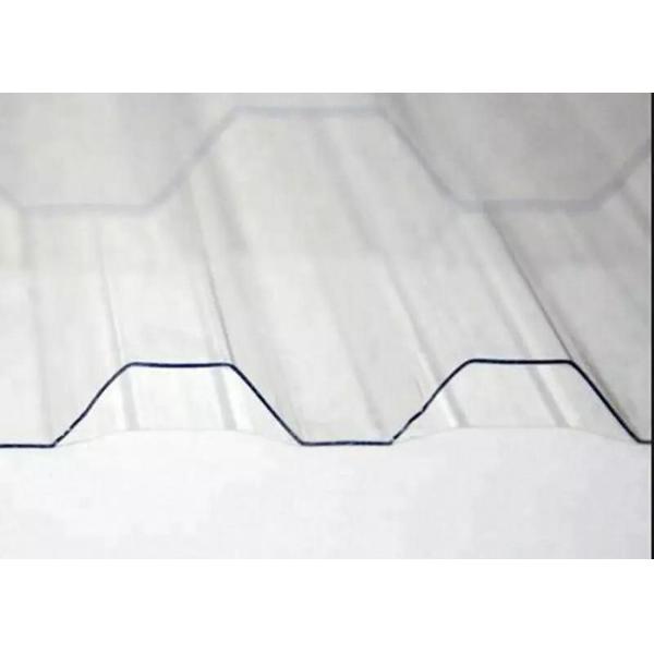 Quality Waterproof Fiberglass Polycarbonate Roof Tiles Non Flammable for sale