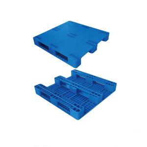 China Recycled Heavy Duty Plastic Pallet 1400x1200 Polyethylene Plastic Skids on sale
