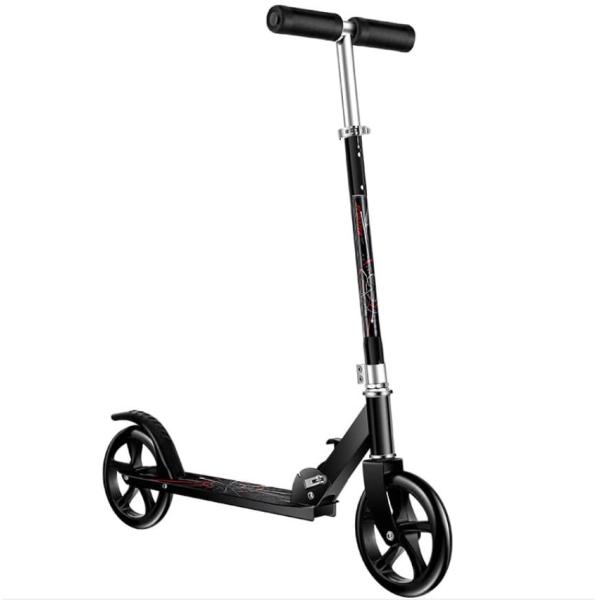 Foldable Adults Kick Scooter Big Wheel Lightweight For Riders Up To 220 Lbs