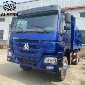 China Used Sino Howo Construction Tipper Trucks Refurbished With 10 Tire on sale