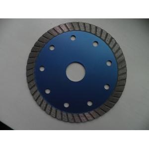 Buy cheap Brick Cutting Turbo Diamond Saw Blade , 115mm Angle Grinder Diamond Discs   6 Inches Dark Blue from wholesalers