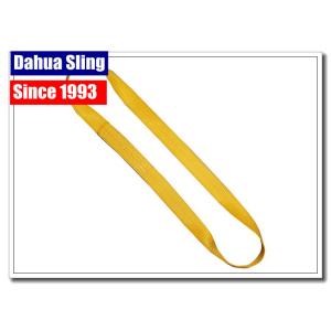 100% Polyester Endless Webbing Sling Flat Endless Belt For Construction Industry