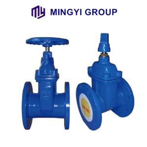 Buy cheap INDUSTRIAL Handwheel Rising Stem Resilient Seated Cast Iron Flange Type Sluice Gate Valves and Fitting from wholesalers
