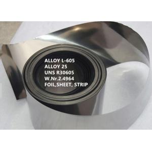 Buy cheap L-605 / UNS R30605 High Performance Alloys , High End Special Alloys For Medical Implant Device from wholesalers