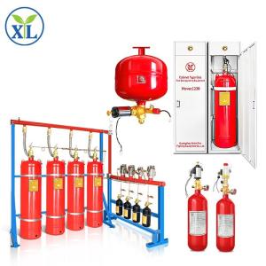 Clean Extinguisher Agent Hfc-227ea Fire Suppression System For Storage Room