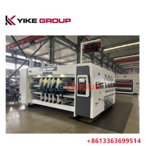 China YIKE GROUP Flexo Printer Slotter Die Cutter Stacker Machine For Different Kinds Of Box Making on sale