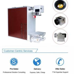Buy cheap FDA 0.01mm Portable 20w Fiber Laser Marking Machine from wholesalers