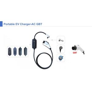 Buy cheap GBT mode2 charger 3.5kw single phase fixed current with pilot lamp  portable ev charger for electric vehicle charging from wholesalers