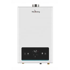 Buy cheap Compact 530x330x143mm Gas Water Heater with Touch Panel Control and Durable Coating Panel for Household Use from wholesalers