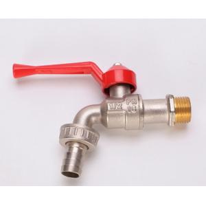 Buy cheap OEM Brass Bibcock Ball Valve Sand Blast M/F ISO228/1 Threaded product