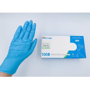 Buy cheap S / M / L / XL Nitrile Latex Medical Examination Gloves Thickness 0.12mm from wholesalers