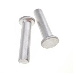 Buy cheap Plain Finish Aluminum Flat Head Rivets Solid Grade 6061 Fastener from wholesalers