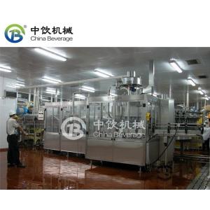 Buy cheap Auto Capping Carbonated Beverage Filling Machine Stainless Steel Compact Structured from wholesalers