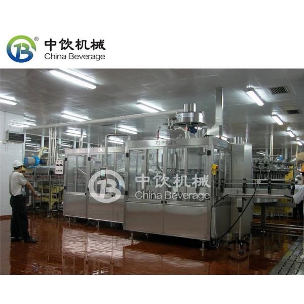 Auto Capping Carbonated Beverage Filling Machine Stainless Steel Compact