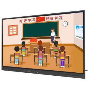 Buy cheap Interactive Flat Panel 98 110 Inch Large Tv Smart Touch Screen Android Pc Google Store Wifi Teaching Software Tools Cloud Resources For School Office from wholesalers