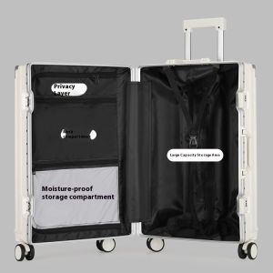 Buy cheap 28" Rechargeable Aluminum Frame Spinner Suitcase from wholesalers