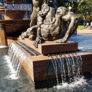 Buy cheap Expressive Large Bronze Sculpture Greek Mythological Figures Minotaur And Theseus from wholesalers