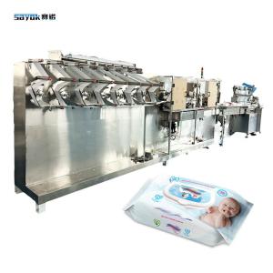 Buy cheap Servo Driven Stacking System Big Pack Baby Wipes Machine Automatic Packaging Line from wholesalers