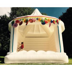 Custom Made Carpa Hinchable Inflatable Party Tent White Bouncy Castle For