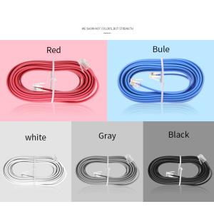 Buy cheap Shielded RJ12 to RJ12 6P6C Telephone Cable 24AWG Black PVC from wholesalers