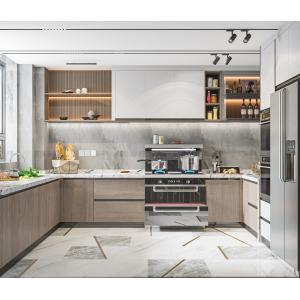 Buy cheap Modular Kitchen Cabinet with Drawer Sink for Modern Homes from wholesalers