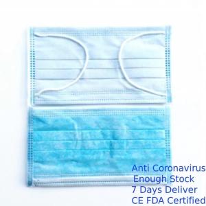 Earloop Isolation Face Mask , Earloop Procedure Masks Ultra Soft Biodegradable