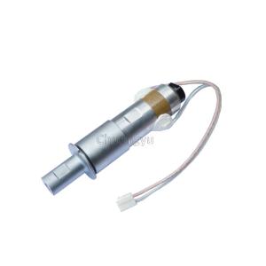 1500w Hand Gloves Making Machine Transducer 20Khz thermoplasticity material