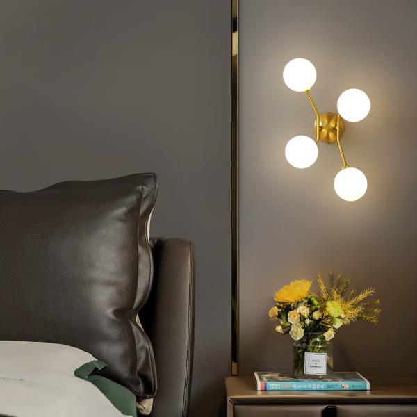 Nordic LED Wall Lamp for Bedroom Bedside Bath Aisle decorative wall lamp(WH-OR