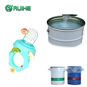 ROHS Injection Molding LSR Liquid Silicone Rubber Baby Pacifiers Yellowing