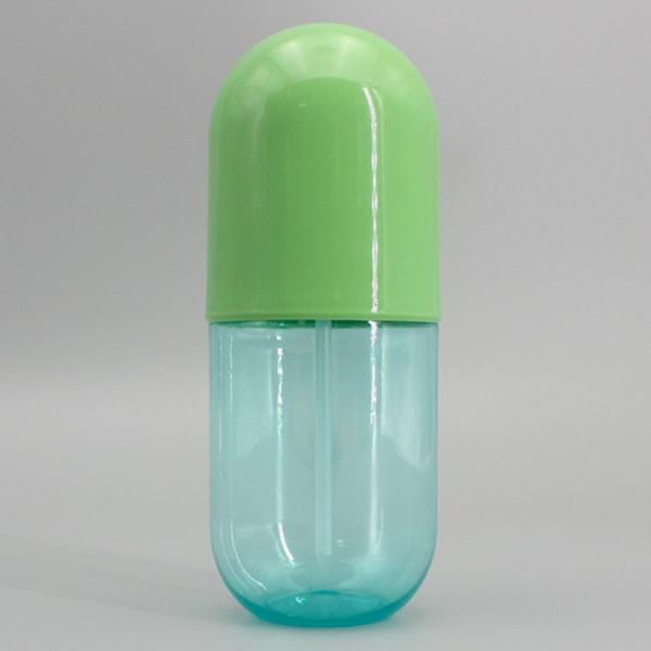 Quality Capsule Shape 120mm 8.45oz Refillable Plastic Spray Bottles for sale