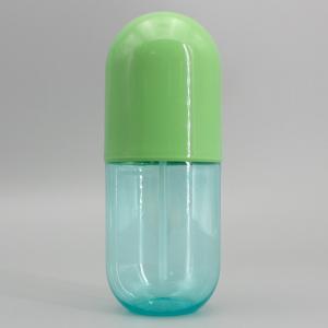 Buy cheap Capsule Shape 120mm 8.45oz Refillable Plastic Spray Bottles from wholesalers