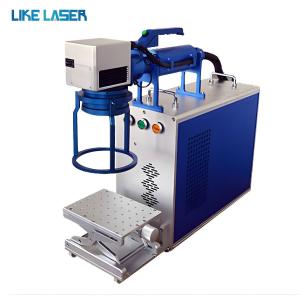 Buy cheap 190cm * 150cm * 70cm Size Fiber Laser Marking Machine with Invisible Laser and PC Backpack from wholesalers