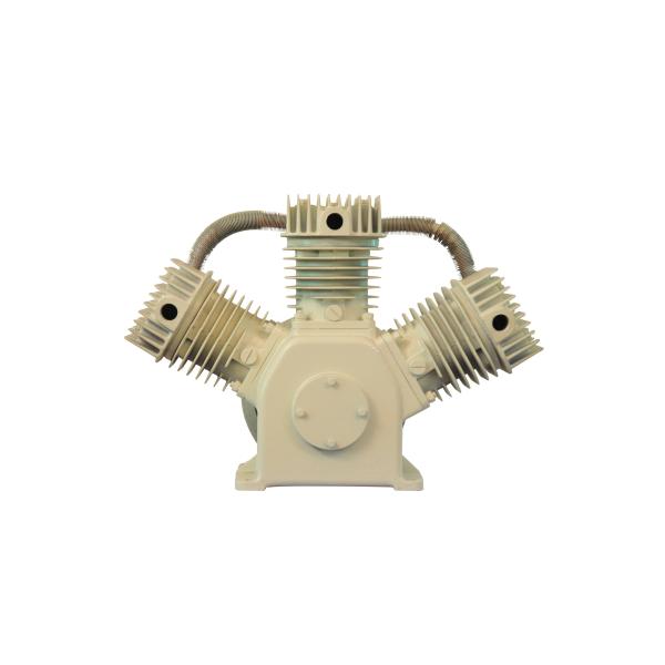 11KW/15HP Reciprocating Oil Free Piston Air Compressor Head Belt Driven