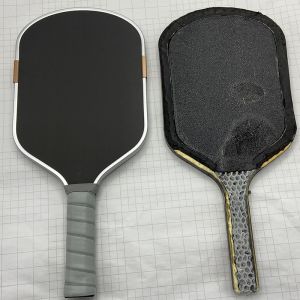 HIGOOO Custom Boomstick Pickleball Paddle14/16mm Electroplated Shiny Edge Metal