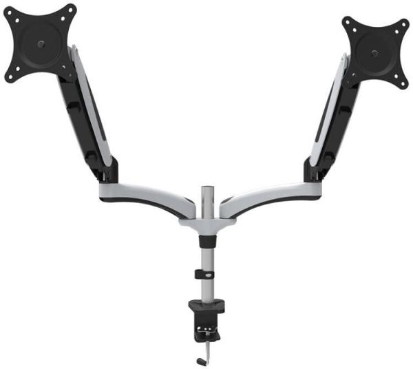 Quality Table Clip Type Double Screen Bracket LCD Display Up And Down And Multi - Angle Adjustment for sale