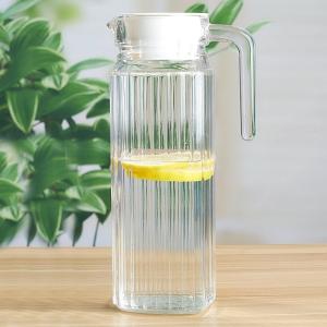 Buy cheap Wholesale Water Drinking Bottle Glass Transparent Water Jug Pitcher from wholesalers
